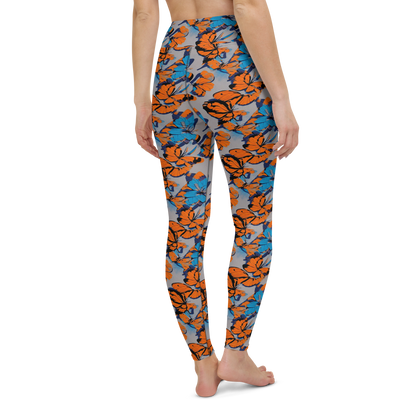 Yoga Leggings - Flutter Wave