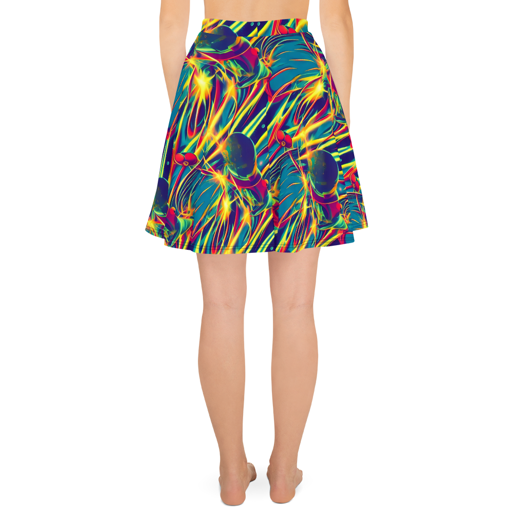 Skater Skirt - Cosmic Inferno