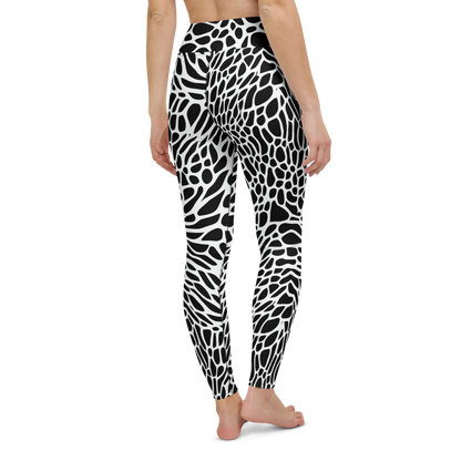 Yoga Leggings - Monochrome Mystique