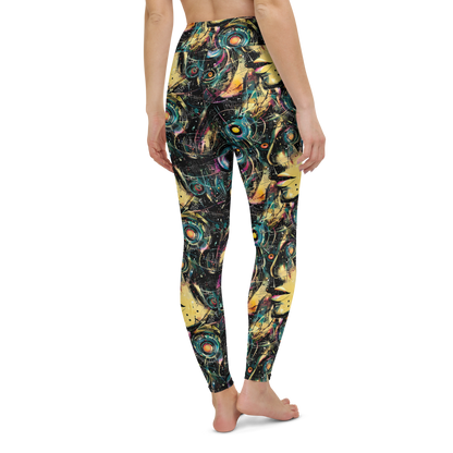 Yoga Leggings - Celestial Echoes