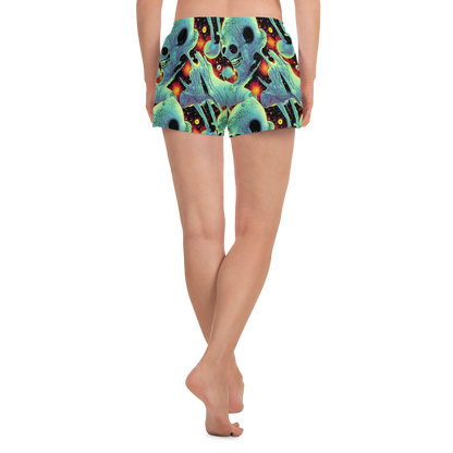 Women’s Athletic Shorts - Galactic Grotesque