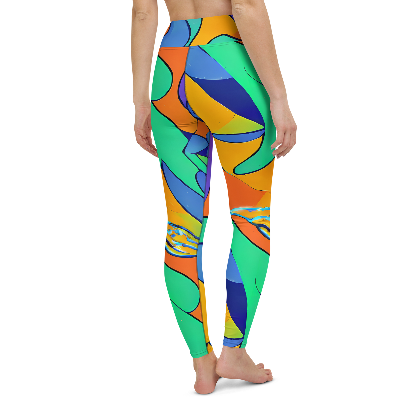 Yoga Leggings - Archipenko Dream