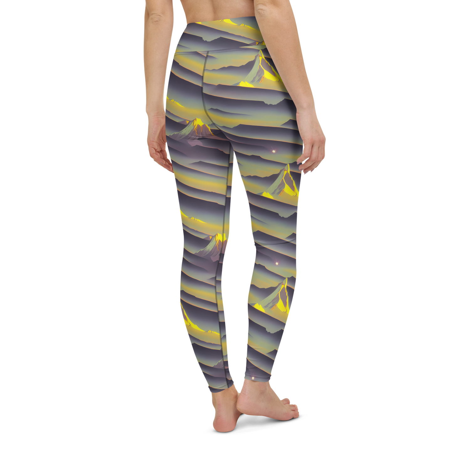 Yoga Leggings - Surreal Summit