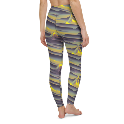 Yoga Leggings - Surreal Summit