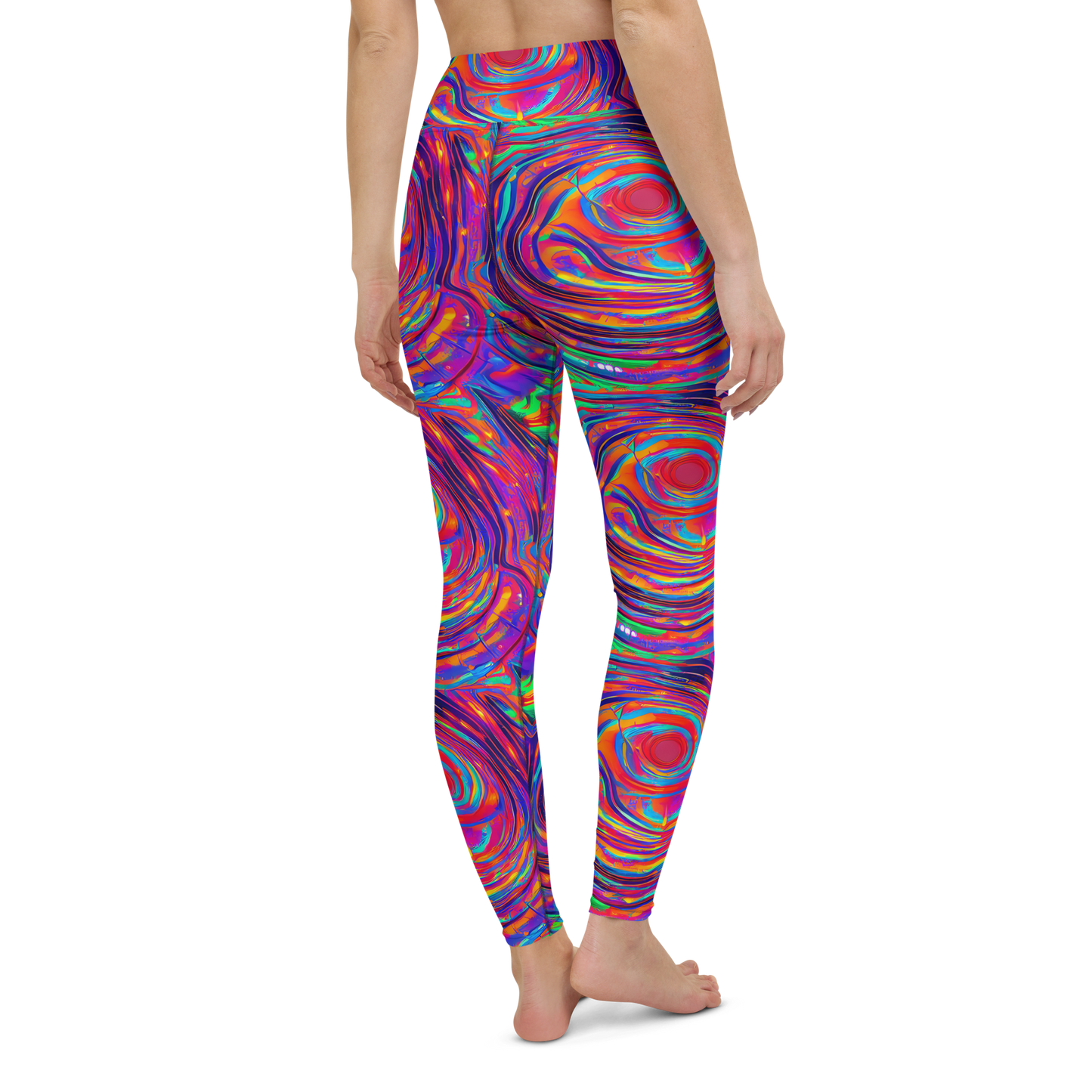 Yoga Leggings - Quantum Spiral