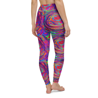 Yoga Leggings - Quantum Spiral