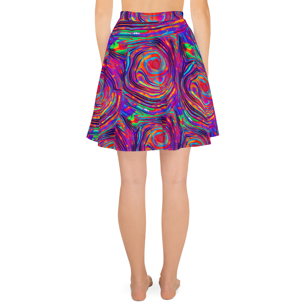 Skater Skirt - Quantum Spiral