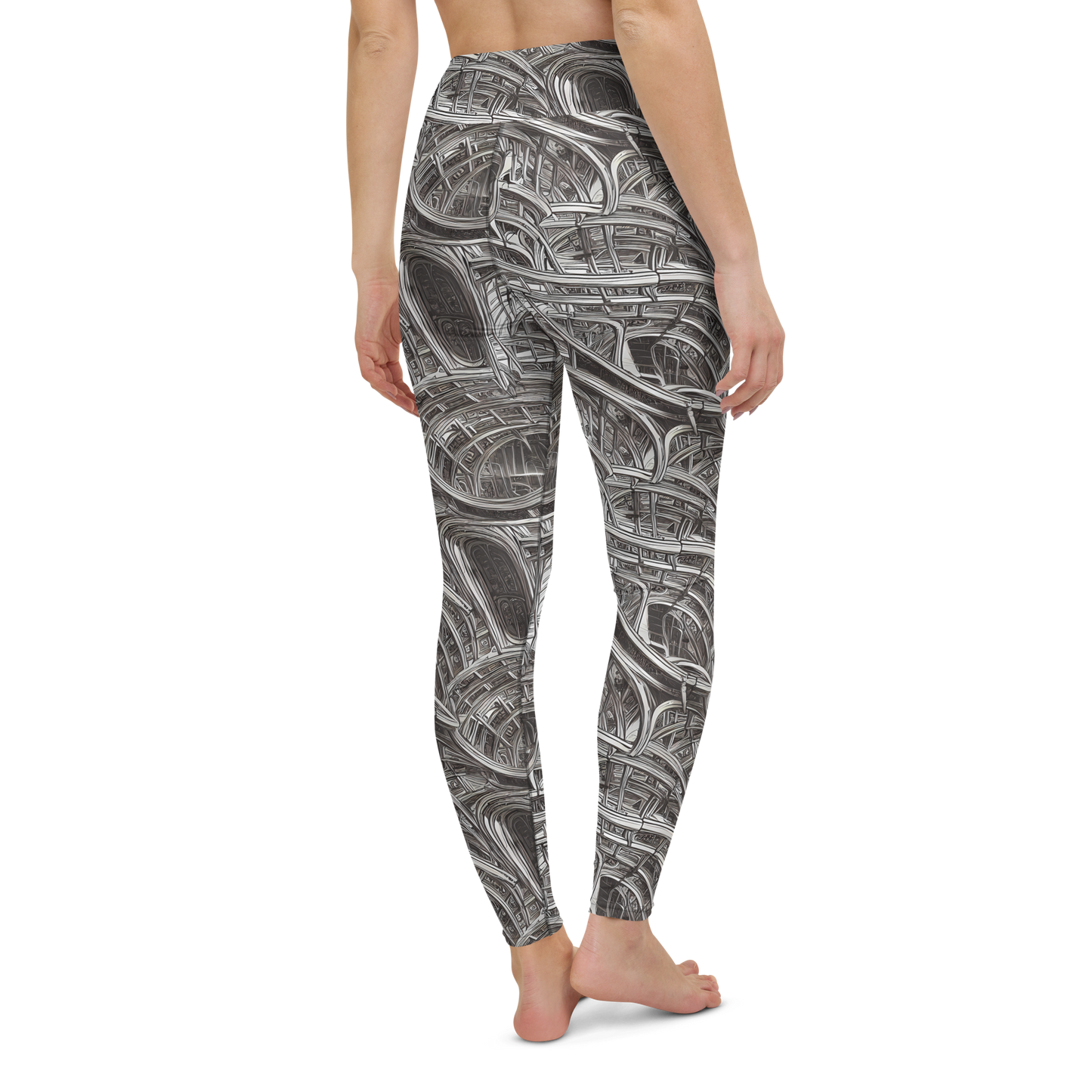 Yoga Leggings - Piranesi's Dream