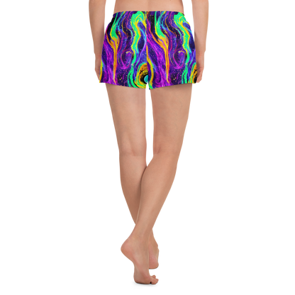 Women’s Athletic Shorts - Jackson Swirl
