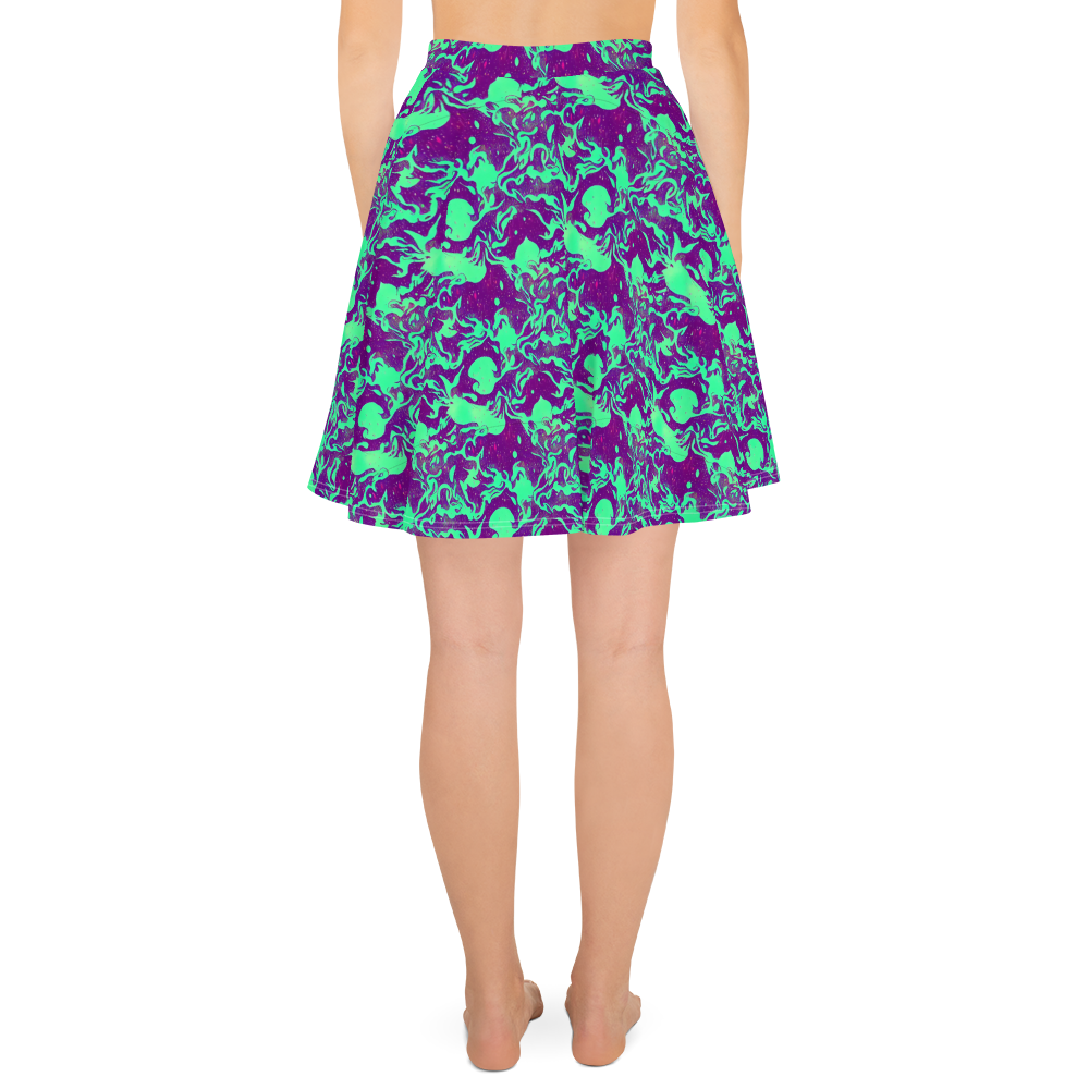 Skater Skirt - Alien Ripples