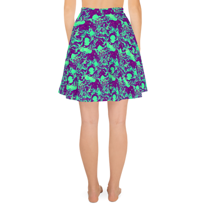 Skater Skirt - Alien Ripples