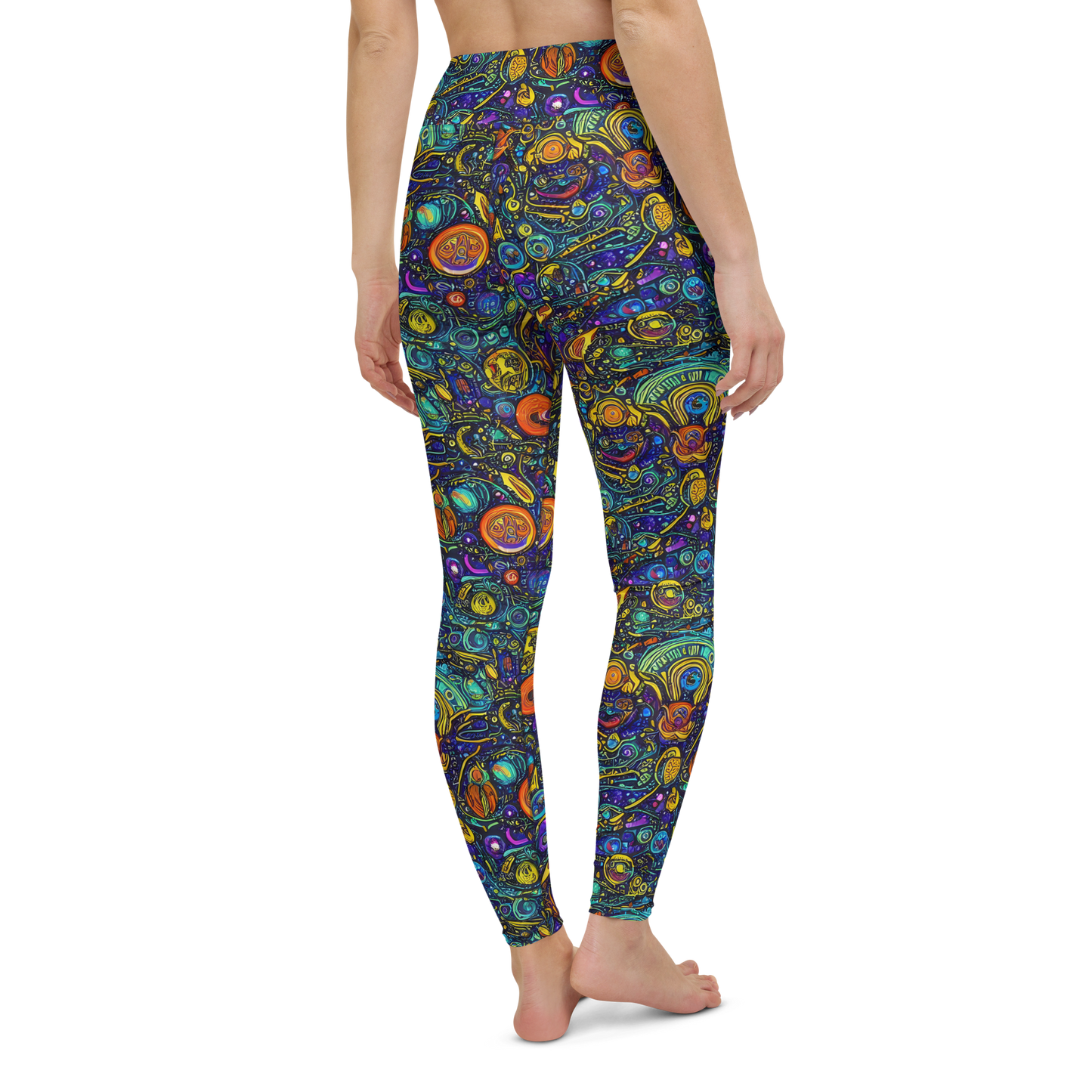 Yoga Leggings - Vasnetsov Vortex