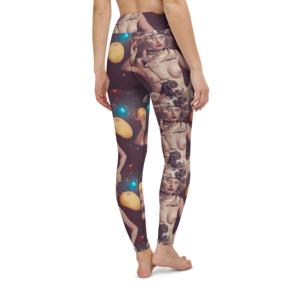 Yoga Leggings - Nebula Siren