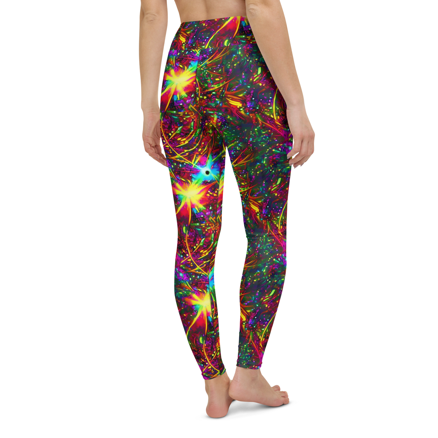 Yoga Leggings - Stellar Burst