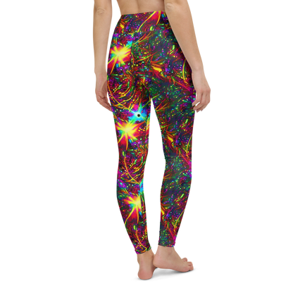 Yoga Leggings - Stellar Burst