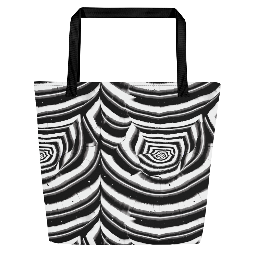 Large Tote Bag w/ Pocket - Dupain Swirl