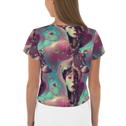 Women's Crop Tee - Nouveau Galaxy