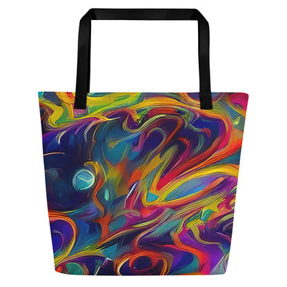 Large Tote Bag w/ Pocket - Chromalush