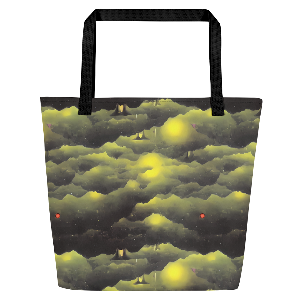 Large Tote Bag w/ Pocket - Spectral Isle