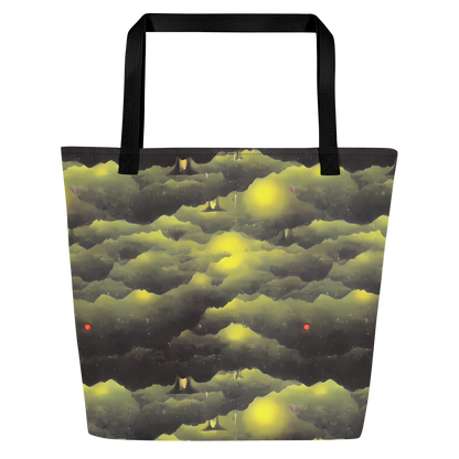 Large Tote Bag w/ Pocket - Spectral Isle