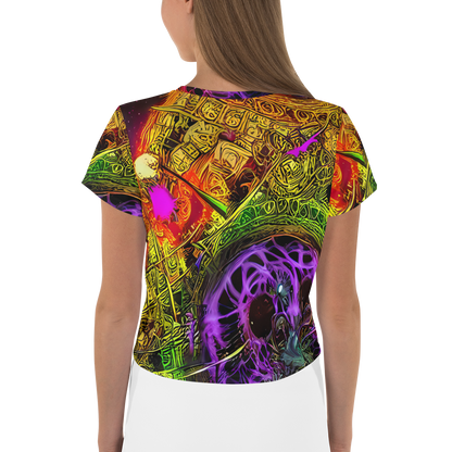 Women's Crop Tee - Neon Glyphworks