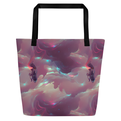 Large Tote Bag w/ Pocket - Astral Illusions