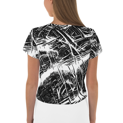 Women's Crop Tee - Ferriss Fractals