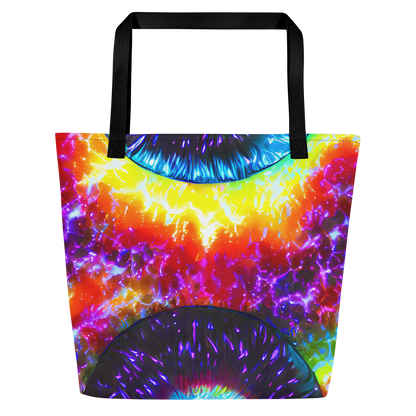 Large Tote Bag w/ Pocket - Vriesian Vortex