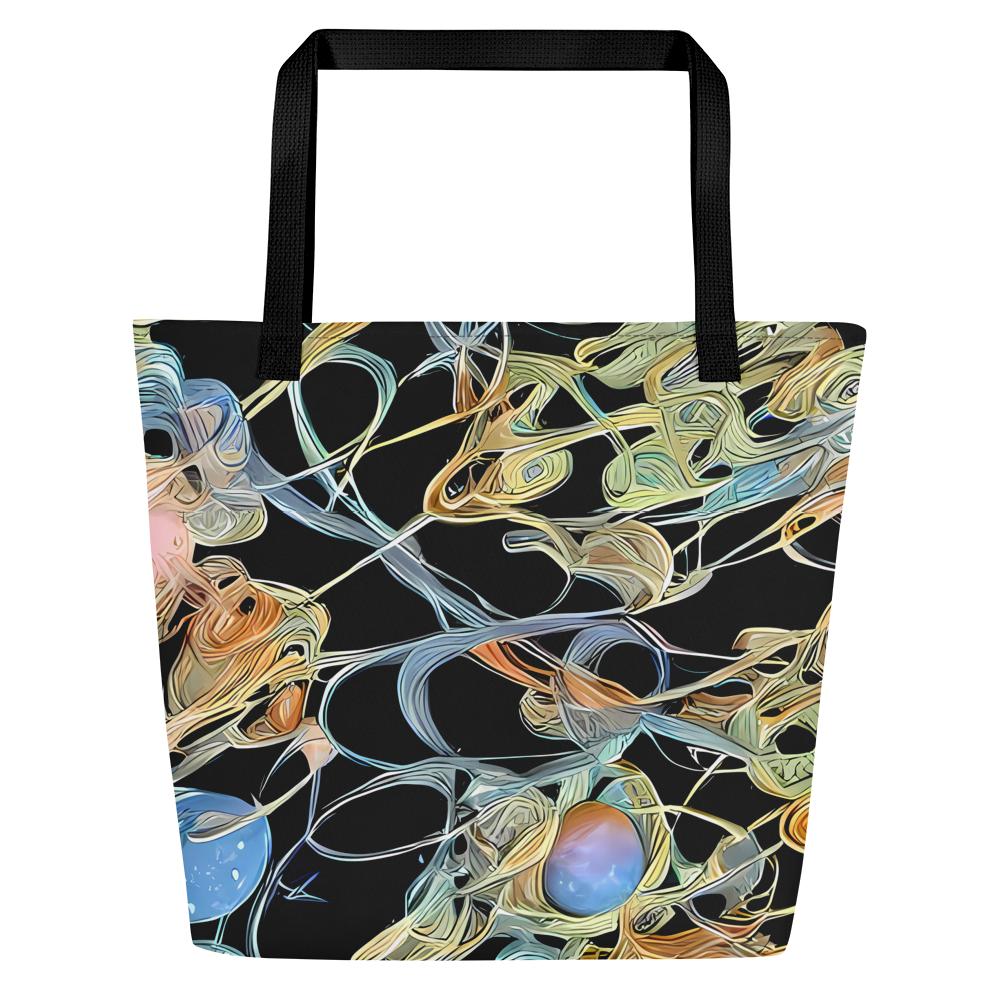 Large Tote Bag w/ Pocket - Infinite Mist