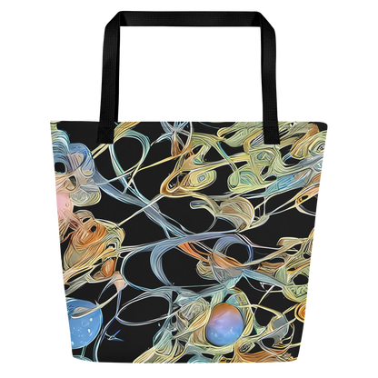 Large Tote Bag w/ Pocket - Infinite Mist