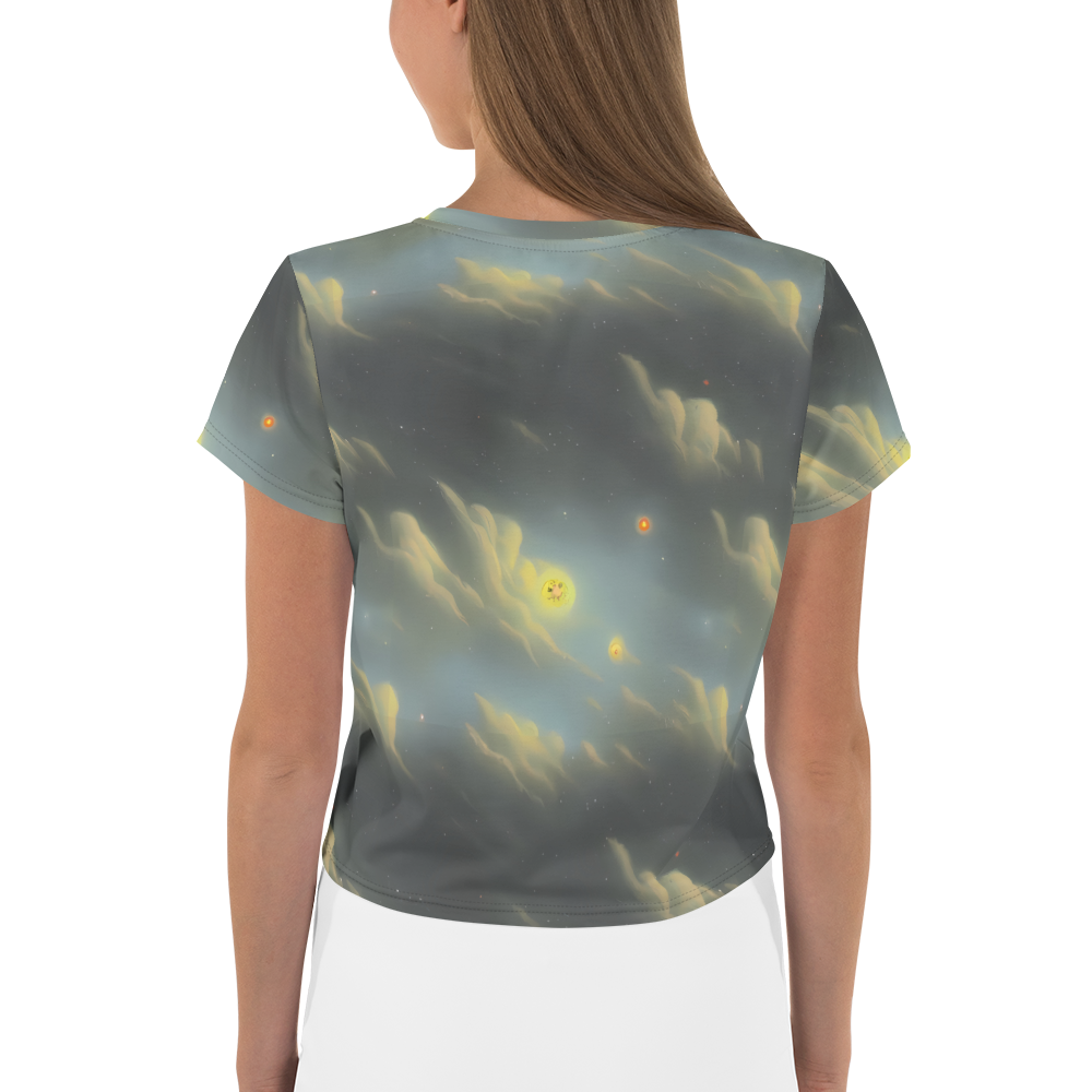 Women's Crop Tee - Dreamy Ascent