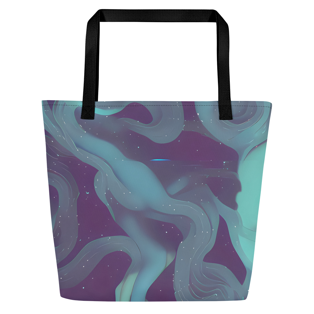 Large Tote Bag w/ Pocket - Ethereal Dreamscape