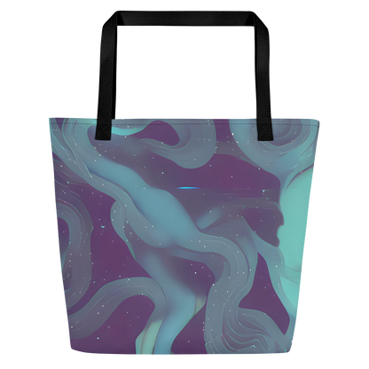 Large Tote Bag w/ Pocket - Ethereal Dreamscape