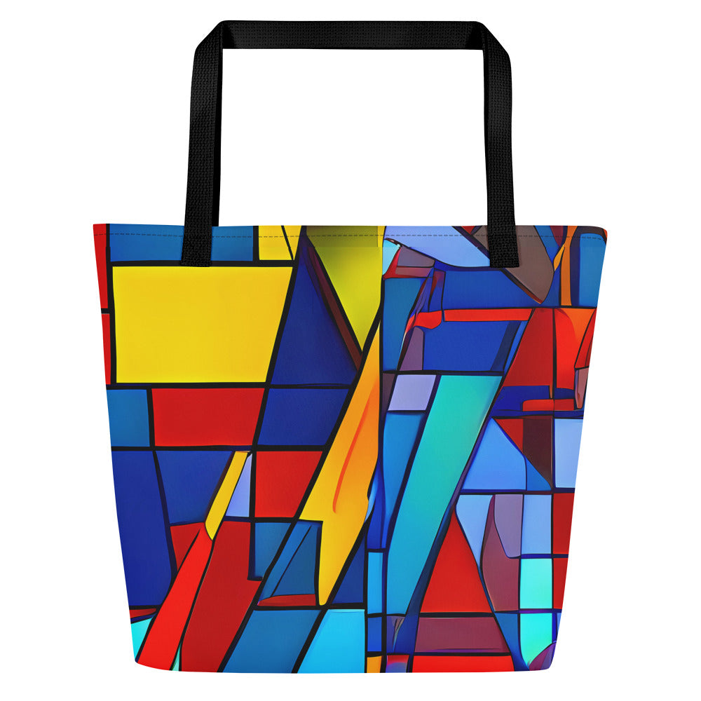 Large Tote Bag w/ Pocket - Neoplastique