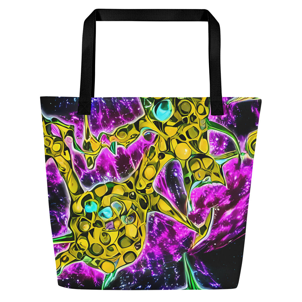 Large Tote Bag w/ Pocket - Adolf's Aura