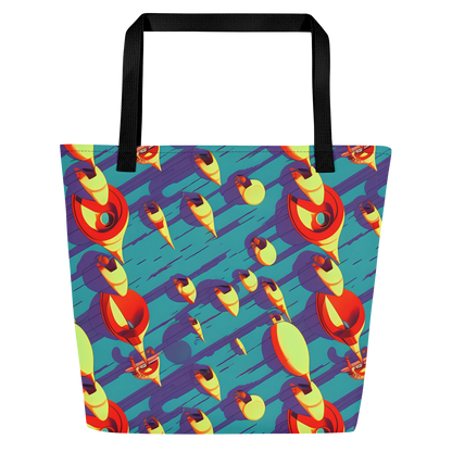 Large Tote Bag w/ Pocket - Sailor's Mirage