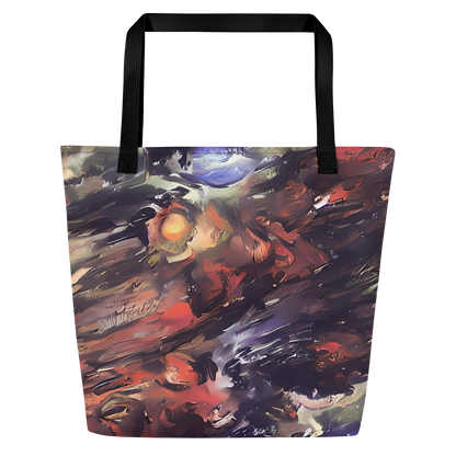 Large Tote Bag w/ Pocket - Twisted Terra