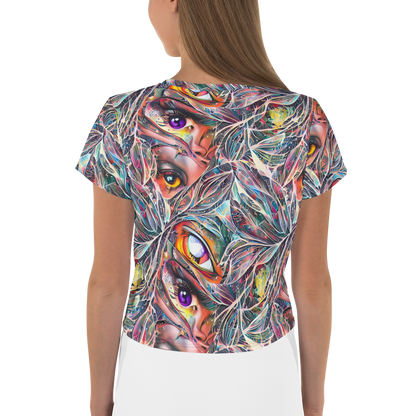 Women's Crop Tee - Prismatic Reverie