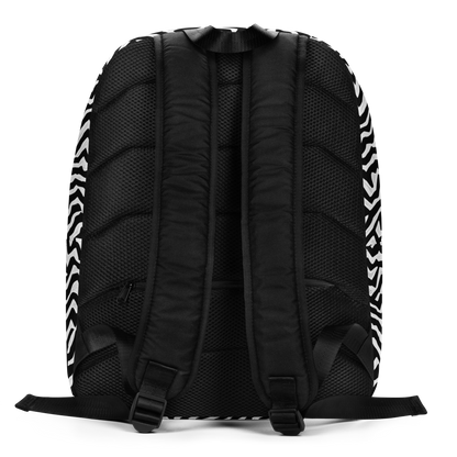 Minimalist Backpack - Static Swirl