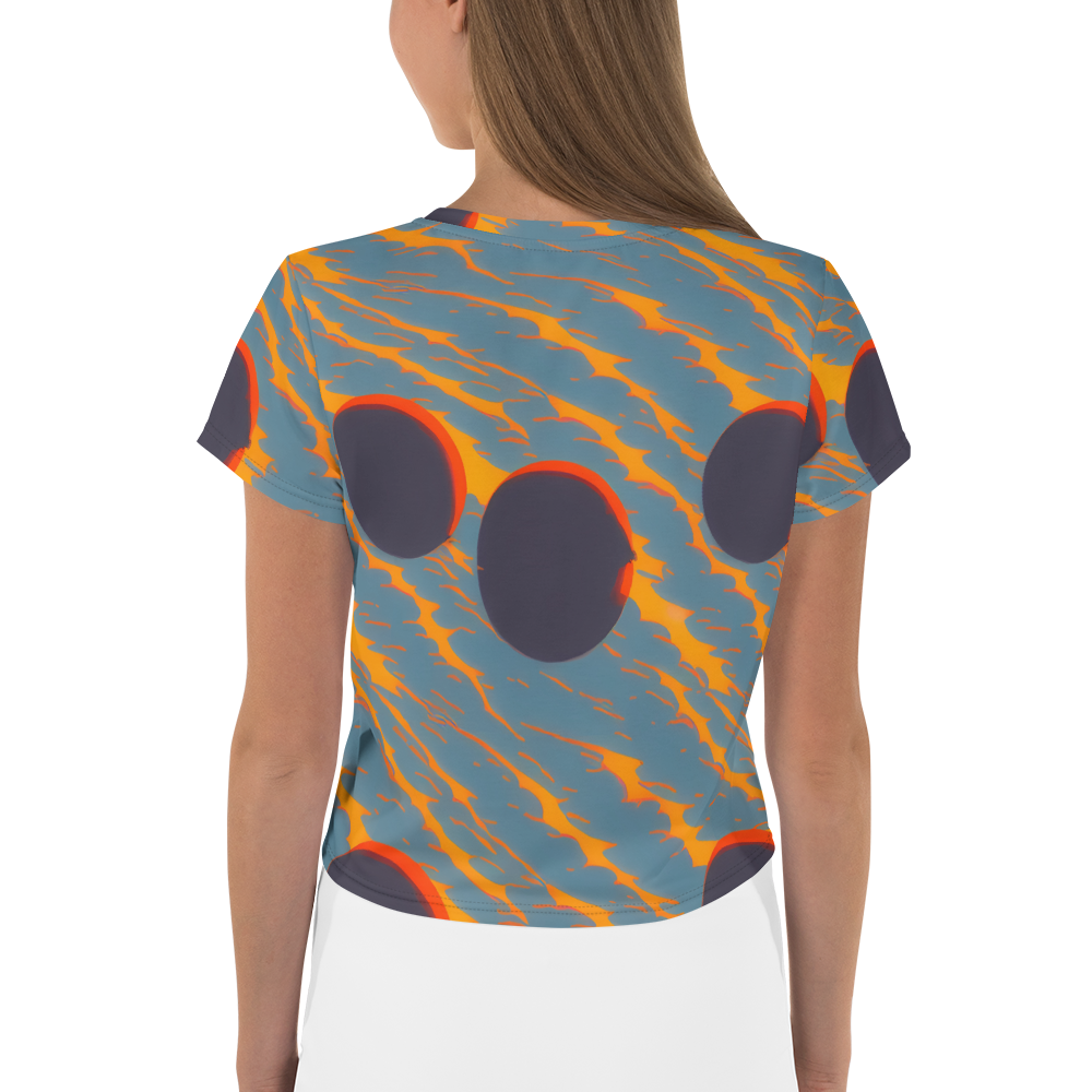 Women's Crop Tee - Flames of Gravity
