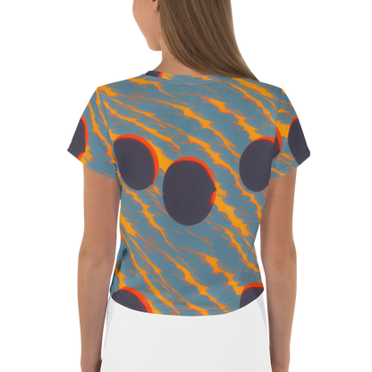 Women's Crop Tee - Flames of Gravity