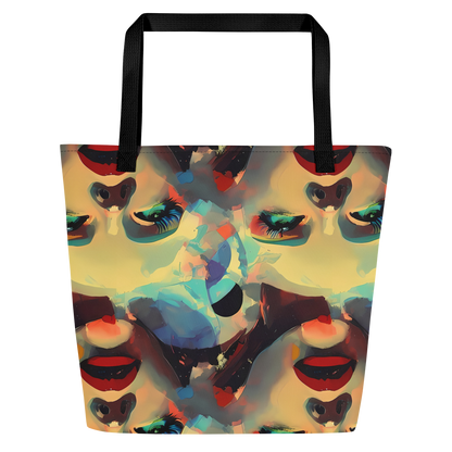 Large Tote Bag w/ Pocket - Astral Reflections