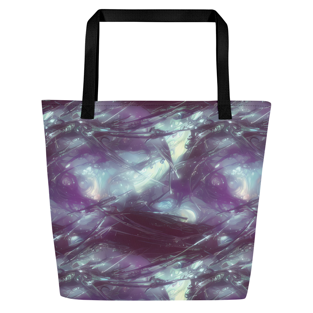 Large Tote Bag w/ Pocket - Nihei Shimmer