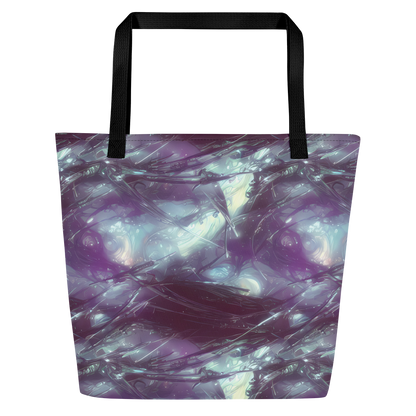 Large Tote Bag w/ Pocket - Nihei Shimmer