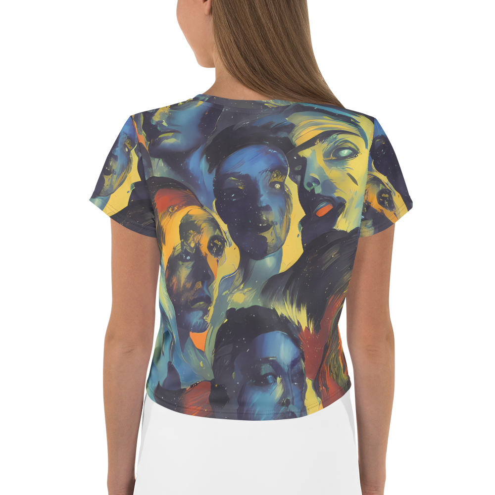 Women's Crop Tee - Vivid Visage