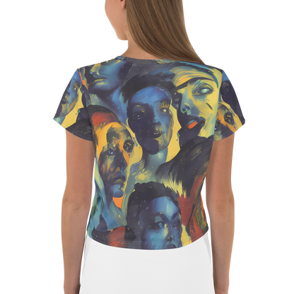 Women's Crop Tee - Vivid Visage