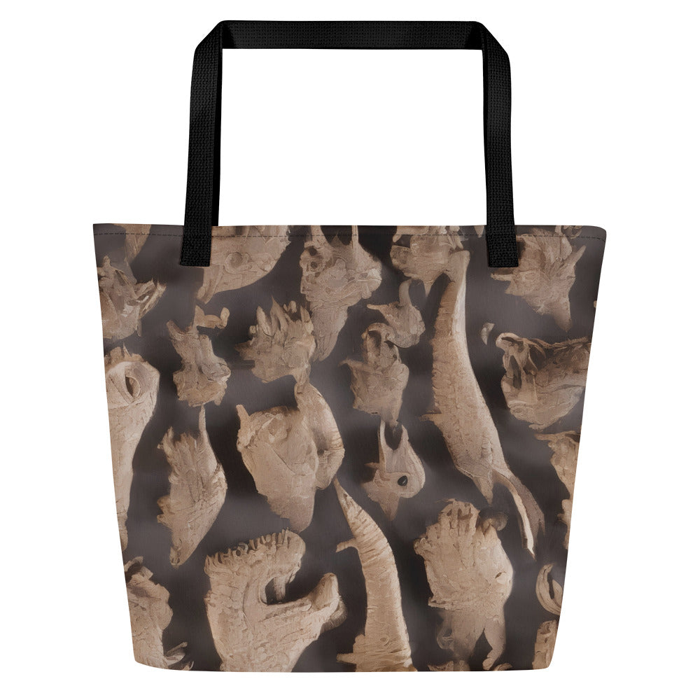 Large Tote Bag w/ Pocket - Desert Dreams
