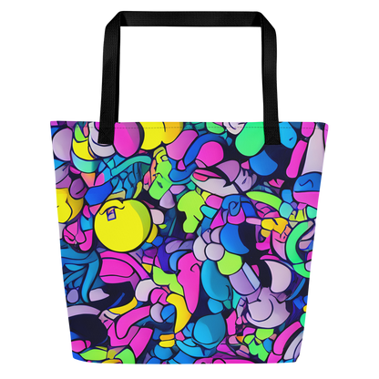 Large Tote Bag w/ Pocket - Radiant Revelation