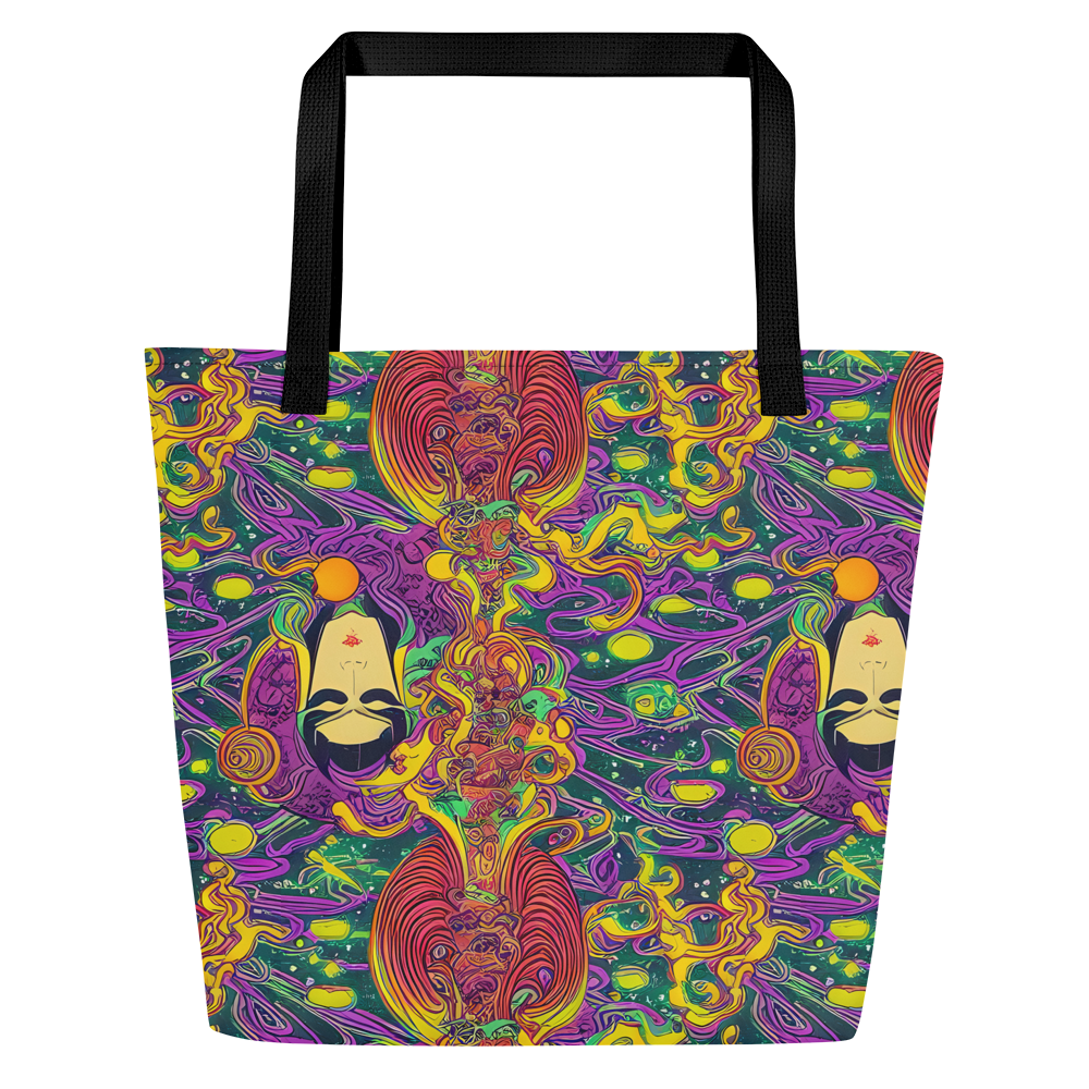 Large Tote Bag w/ Pocket - Odyssey in Color