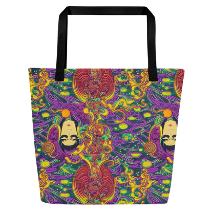 Large Tote Bag w/ Pocket - Odyssey in Color